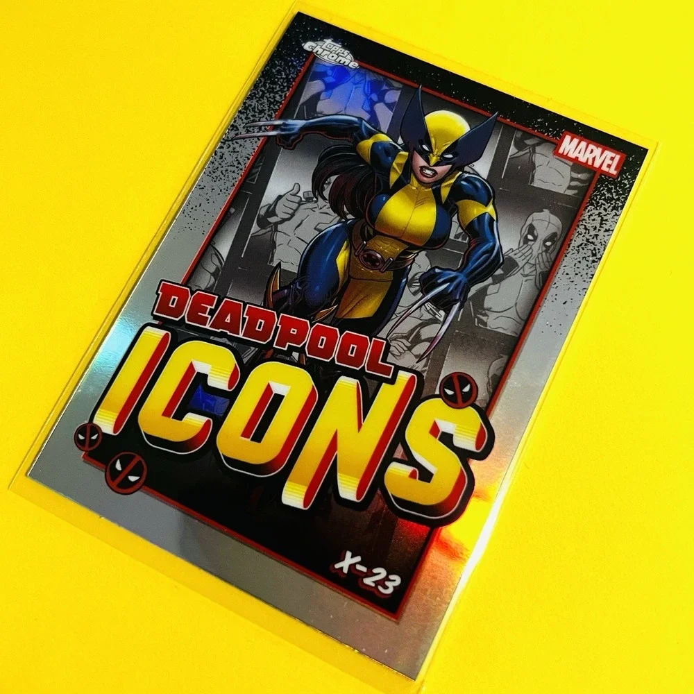 2025 Topps Chrome Marvel Deadpool Icons X-23 DI-5 Insert Card SP Refractor‎